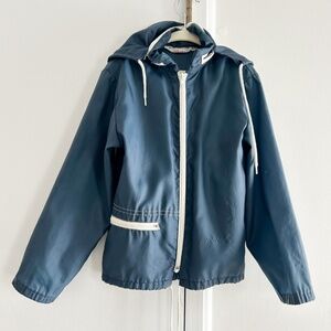 Vintage Boys Light Navy Windbreaker